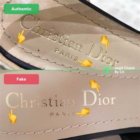 authentic v fake dior heels|dior shoes counterfeit.